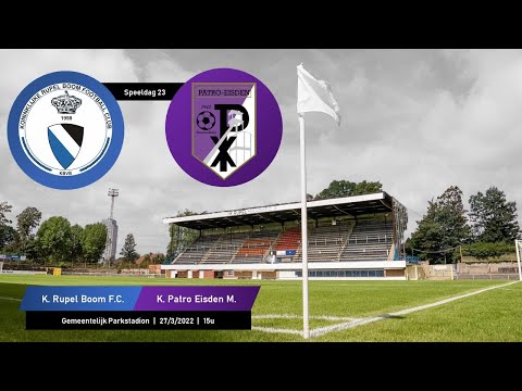 Samenvatting K. Rupel Boom F.C. (2) - (1) K. Patro Eisden Maasmechelen