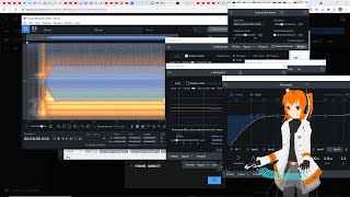 声の調整作業【足立レイ　レプリボイスプロジェクト】