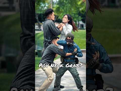 Quick Defense Against a Neck Grab! 🥋#phonkmusic #themaskdeeds #selfdifense #martialarts #shorts