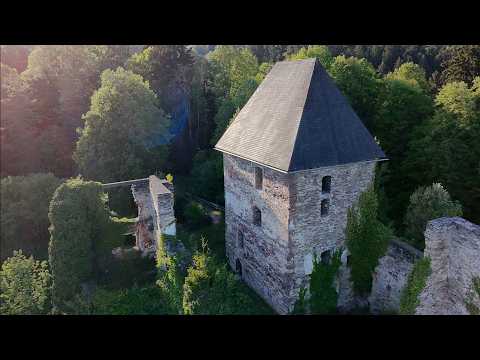 Summer has come to the Ligist Castle Ruins (Burgruine Ligist) - Cinematic Video - 4K DJI Neo