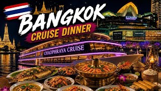 Bangkok River Cruise Dinner Experience | Thailand Travel Vlog Episode 4