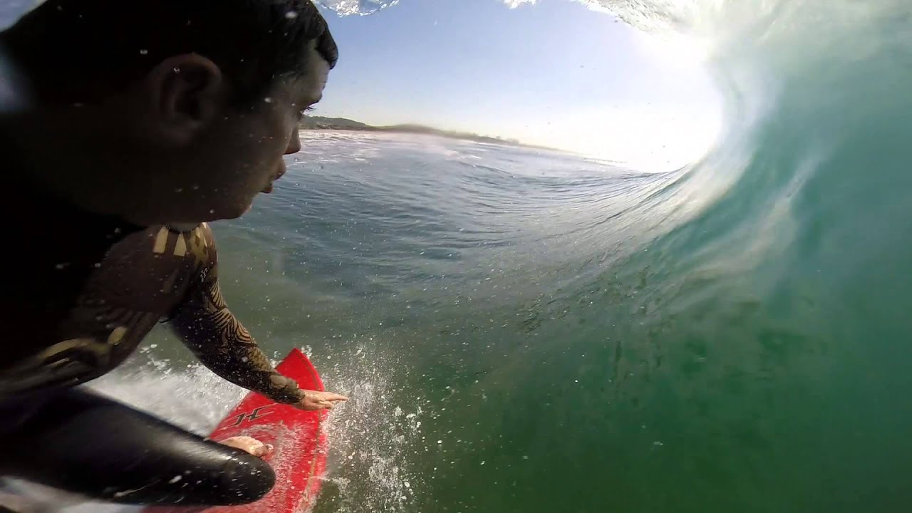 Russell Sadler - GoPro hand help barrel - Clip 2 of 3 - June 2014