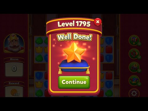 Royal Match - King Robert - Hard Level 1795