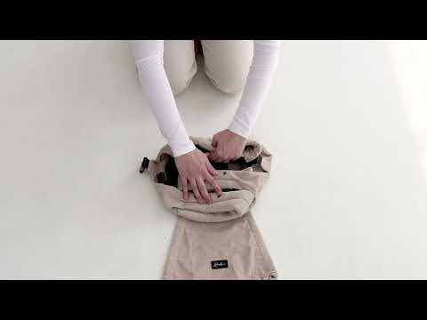Rookie Babytrage richtig falten | So passt sie wieder in den Beutel