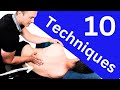 Back Massage Warm Up Techniques For Pain Relief Muscle Tension