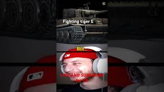 Fighting tiger tanks #ww2tanks #shorts #warthundertank #wot #tank #ww2