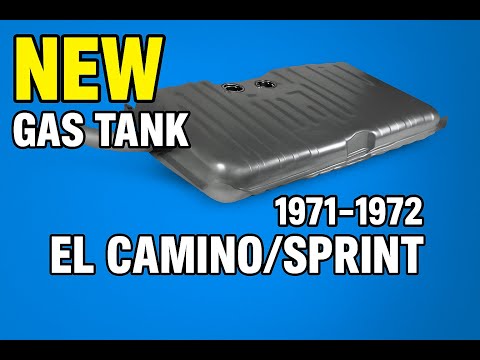 Upgrade Your El Camino: CPP's 20-Gallon Gas Tank Kit!