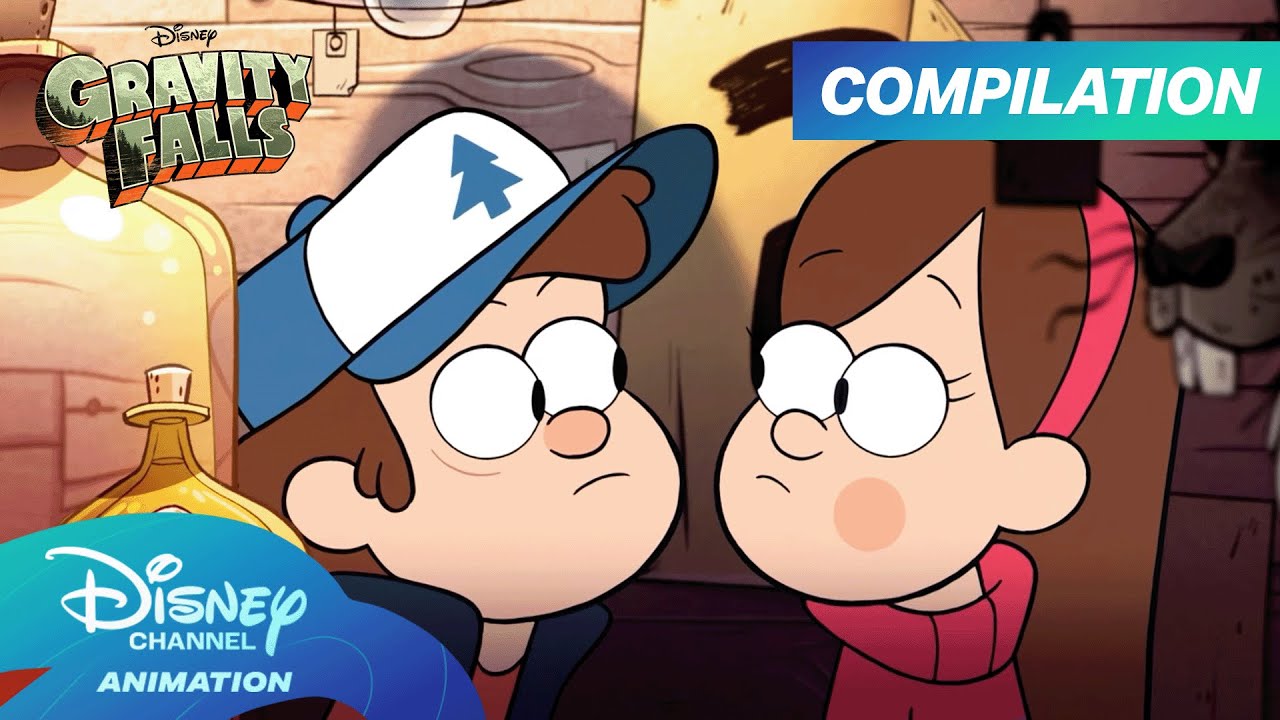 Every Gravity Falls Season 1 FULL Episodes! 🏕️ | Marathon | Gravity Falls |@disneychannelanimation