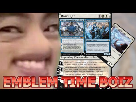 SILLY SILLY EMBLEMS! Basri the Emblem King Standard MTG Arena M21
