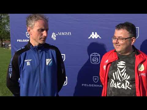 Trener Unii Kunice Jarosław Gad po meczu Stal Jasień 0-1 Unia Kunice (13.05.2023)