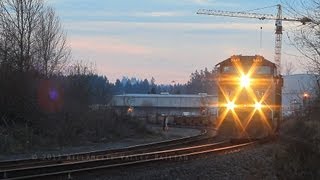 preview picture of video 'Railfanning Salem, Oregon 1.6.13'
