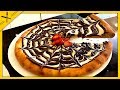 ARTE NA PIZZA PIZZA DE CHOCOLATE COM MORANGO DECORADA AULA 6