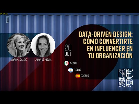 Data-driven design: cómo convertirte en influencer en tu organización.