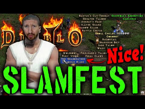 GODLY as a FREAKING TOAD SLAMFEST | Project Diablo 2