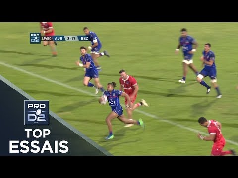 TOP Essais de la J03 – PRO D2 – Saison 2019-2020