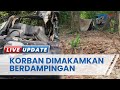 5 Anggota Keluarga Yang Tewas Akibat Kecelakaan Sepulang Ziarah Di Gelumbang Dimakamkan Berdampingan