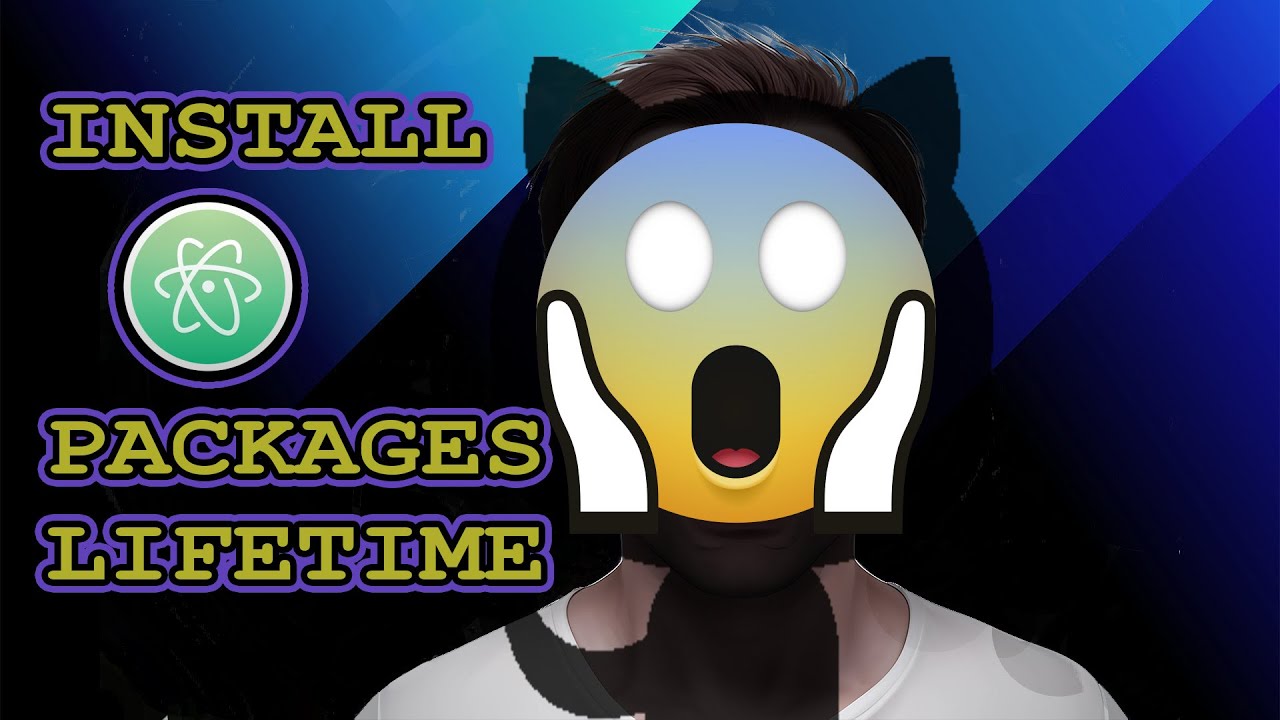 How to install Github Atom packages for lifetime