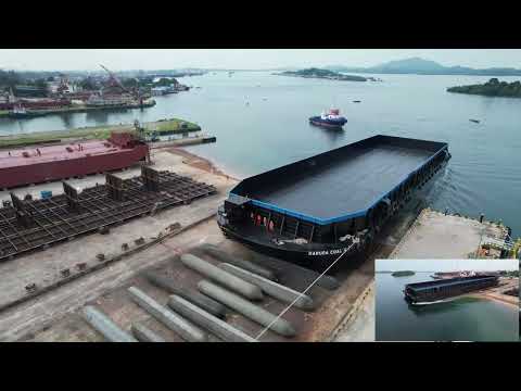 LAUNCHING PONTON 300 FT (GARUDA COAL X)