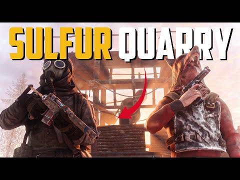 SULFUR QUARRY MADE US THE RICHEST GROUP ON THE SERVER - RUST