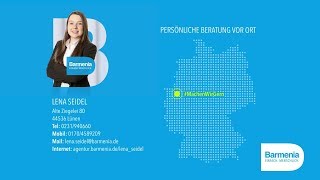 Lena Seidel 
Ihre Ansprechpartnerin für die Barmenia Versicherung in Lünen, Dortmund, Kamen und Umgebung