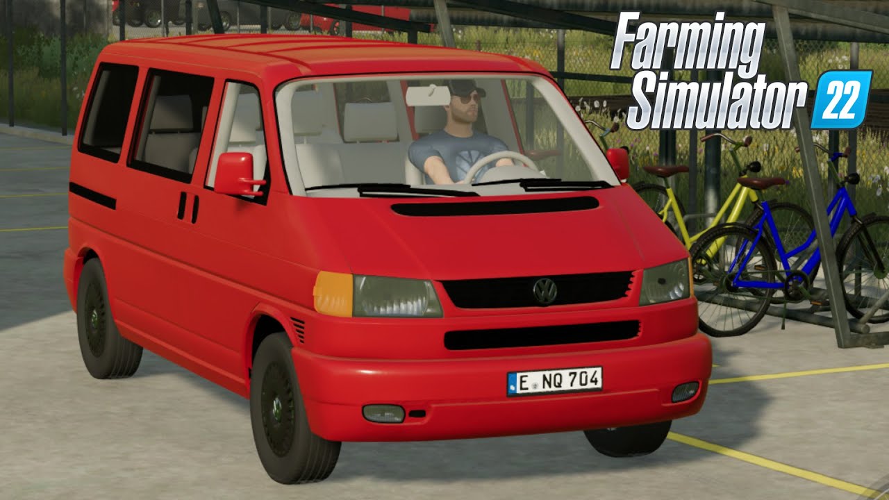 FS22 - Volkswagen Transporter T4 - NEW Car mod for Farming Simulator 2022 Roleplay