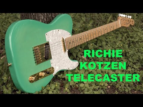 Fender Telecaster Richie Kotzen 2002-2004 - Seafoam Green image 9