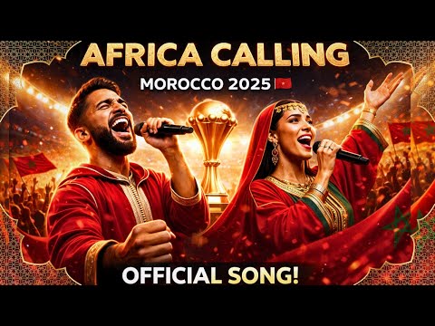 CAN Morocco 2025 🇲🇦 Official Song | Africa Is Calling | الأغنية الرسمية لكأس إفريقيا 2025 في المغرب