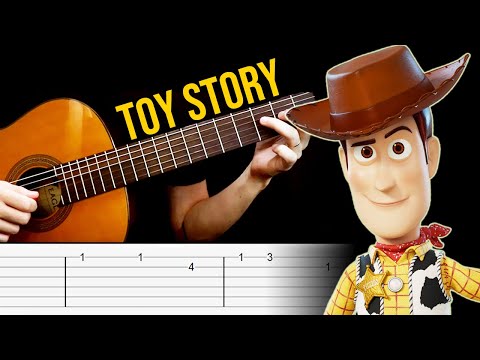 YOU'VE GOT A FRIEND IN ME Guitar Tabs Tutorial (Toy Story)