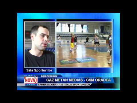 Titus Nicoară despre Gaz Metan vs CSM Oradea - NovaTv