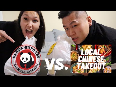 PANDA EXPRESS VS. LOCAL CHINESE TAKEOUT!!