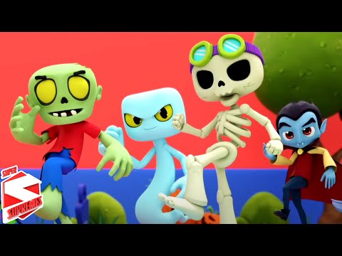 Halloween Oopsie Doopsie | Spooky Dance Song For Children | Scary Songs For Kids with Super Supremes