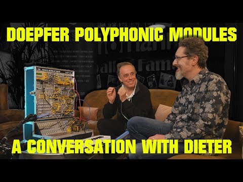 Doepfer Polyphonic Modules - a conversation with Dieter Doepfer #TSR19