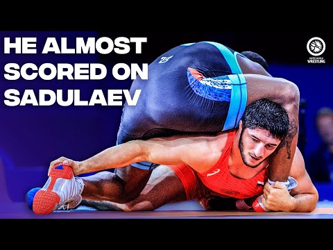 A. SADULAEV (RUS) df. R. SALAS PEREZ (CUB) | FS 97 kg | Qual.
