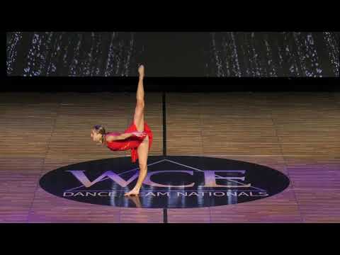 WCE 2025 Dance Team Nationals 1st Place Dancer of the Year Gold Sunnie Pelant Santana