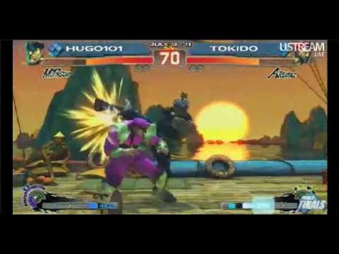 |EVO2010| SSF4 - Hugo101 (Dictator) vs. Tokido (Honda/Akuma) - Semi-Finals