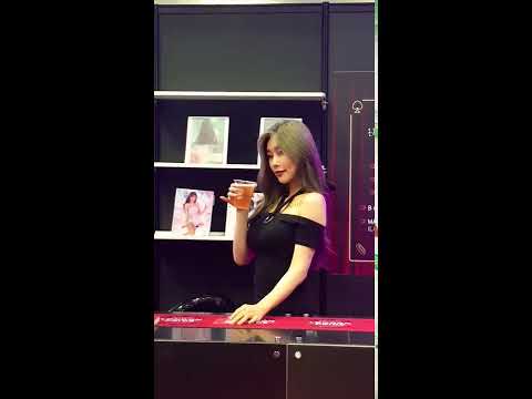 전자담배박람회 맥심부스 맥심 홍보 모델 "한수희양" 포토타임 [직캠]