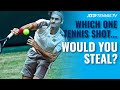 ATP Stars "Steal" One Tennis Shot From Another Player ?