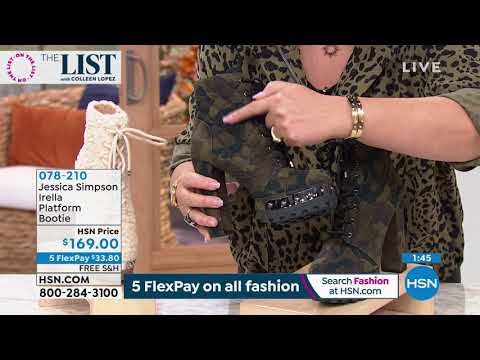 Jessica Simpson Irella Platform Bootie