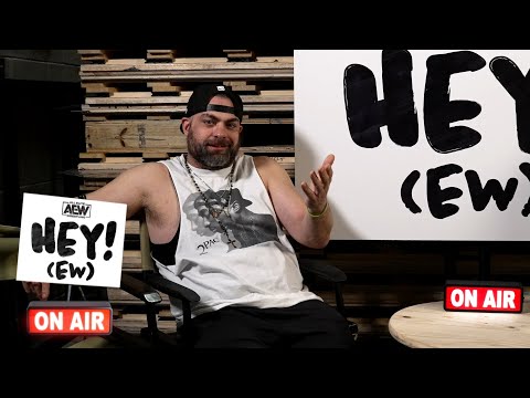 Can Eddie Kingston Keep Calm Discussing His Life and Eyebrows with RJ City? | Hey! (EW), 4/10/22