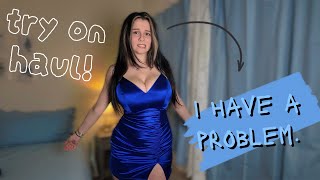 try on my college mini dresses with me 