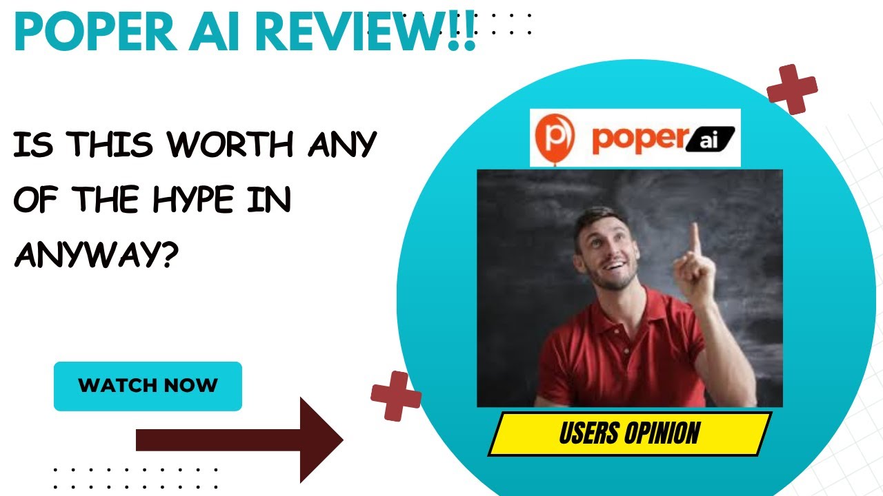 POPER AI  Review-Is This Something That I can RECOMMEND again ??See(WATCH Before use