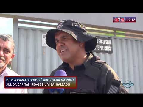 ROTA DO DIA 07.11  Dupla eÌ abordada na zona sul, reage e um sai baleado