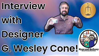 Interview with Designer G. Wesley Cone!