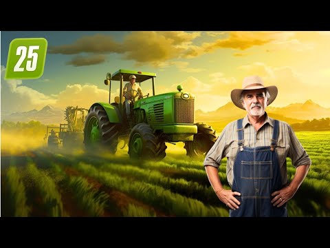 Doing A Straw Baling Contract | Farming Simulator 25 || EP2