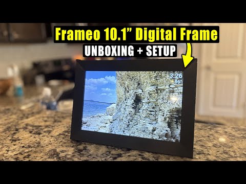 Full Unboxing & Review of Frameo 10.1" Digital Frame!