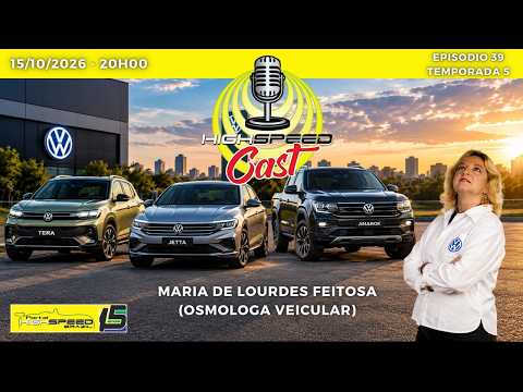 🎙️ MARIA DE LOUDES FEITOSA | Osmóloga Veicular | HIGH SPEED CAST | AO VIVO