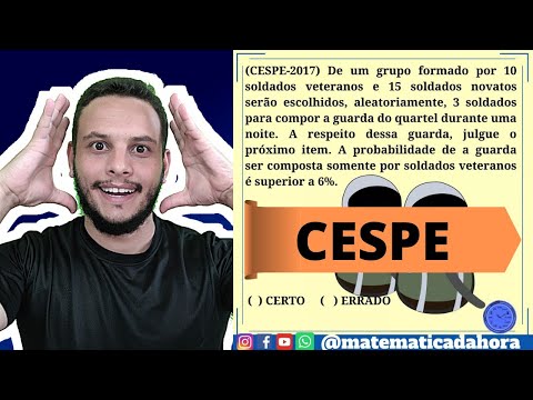 QUESTÕES RESOLVIDAS DE MATEMÁTICA  BANCA CESPE / CEBRASPE