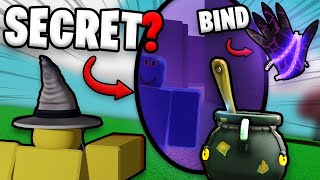 I Found a Secret Maze and Unlocked BIND using Alchemist...(Slap Battles)