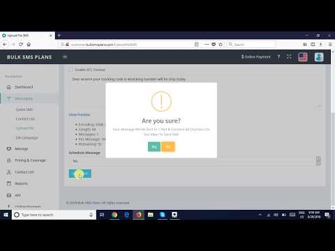 How to send bulk messages with customer name in every message