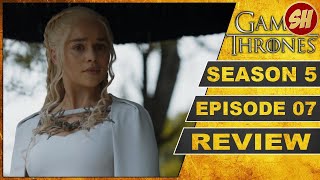 GAME OF THRONES SEASON 5 EPISODE 7 THE GIFT - DAS GESCHENK REVIEW KRITIK DEUTSCH | GERMAN
